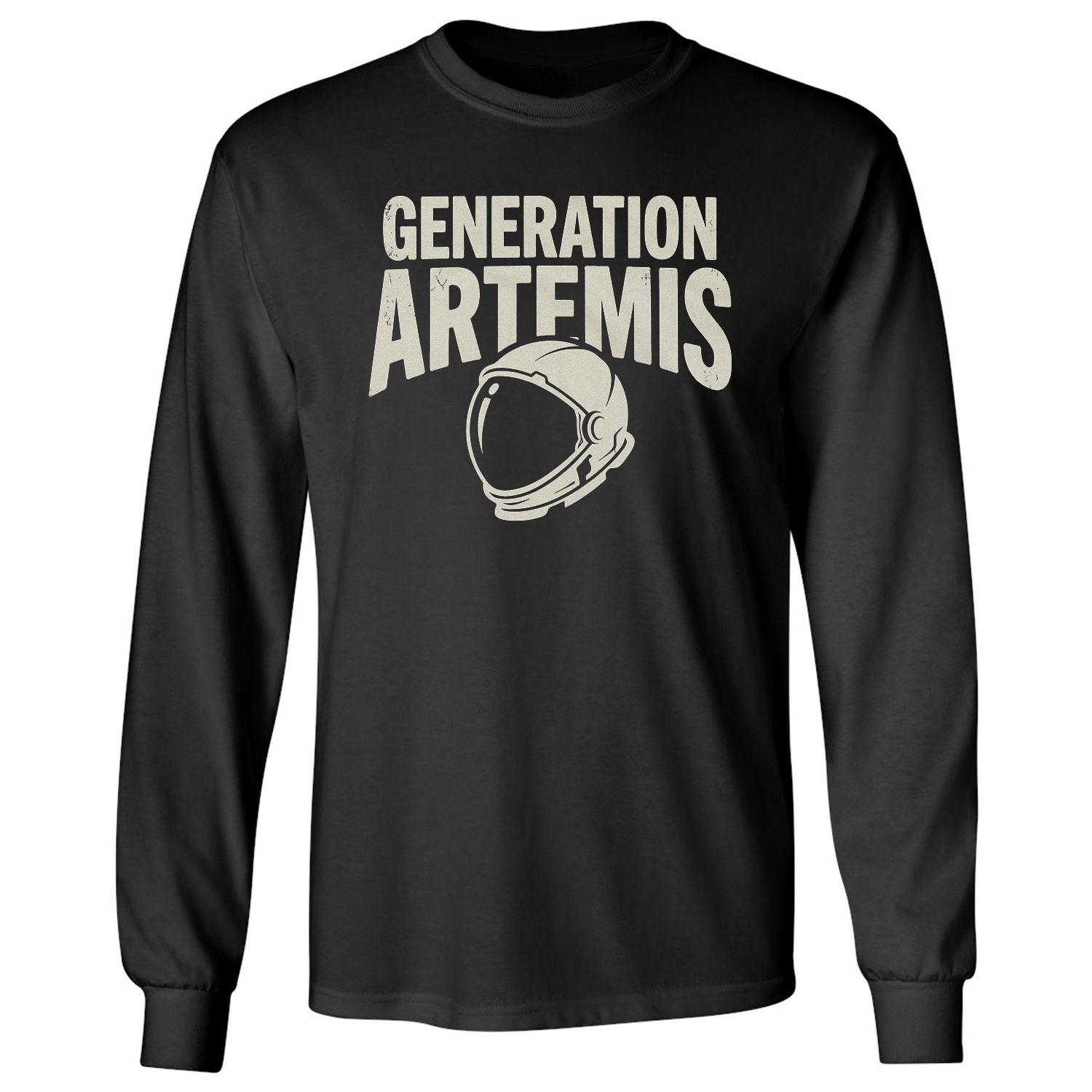 Generation Artemis Lunar Space Exploration Graphic Long Sleeve T-Shirt
