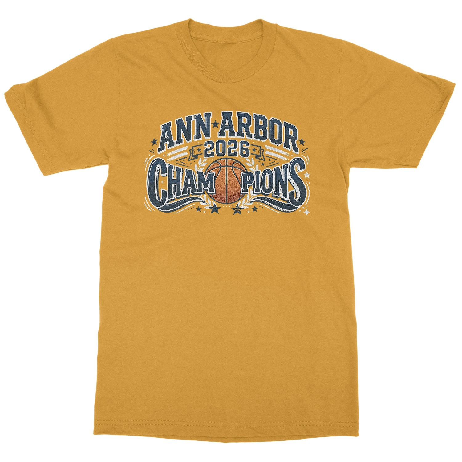 Ann Arbor Champions 2026 Hoops Tribute Graphic Unisex T-Shirt