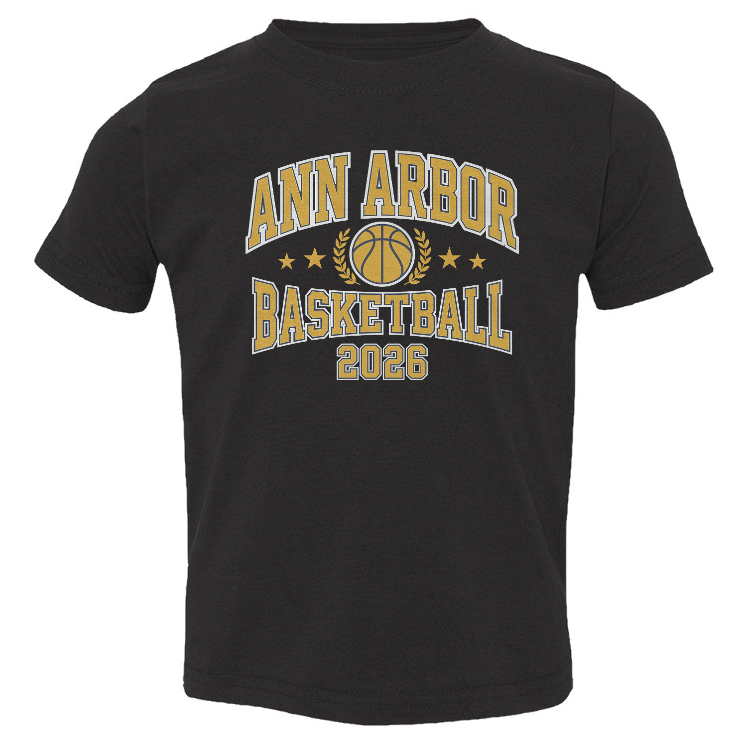 Ann Arbor Basketball Graphic 2026 Champs Unisex T-Shirt