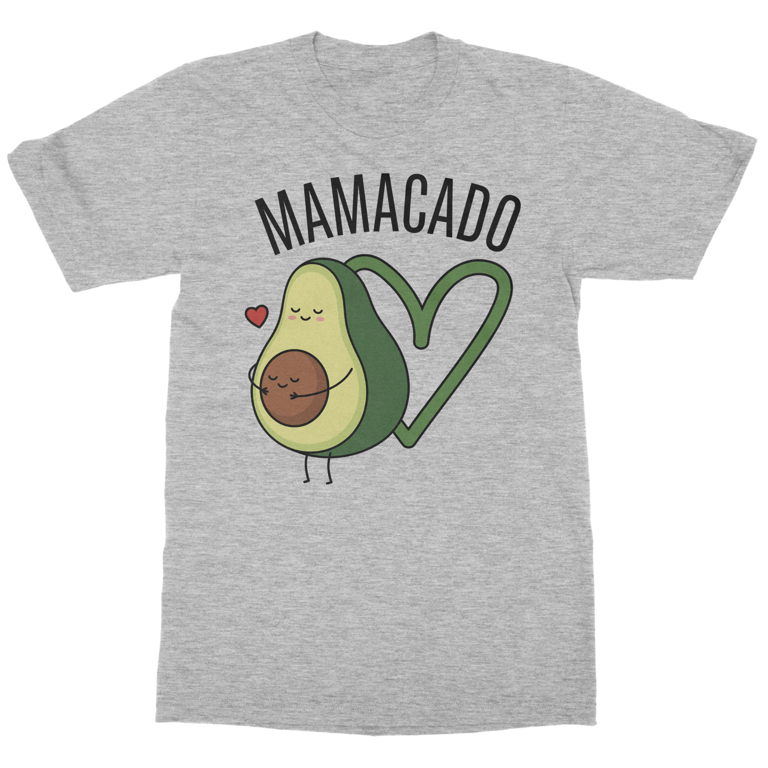 Mamacado Pregnancy Announcement Avocado Graphic Funny Unisex T-Shirt