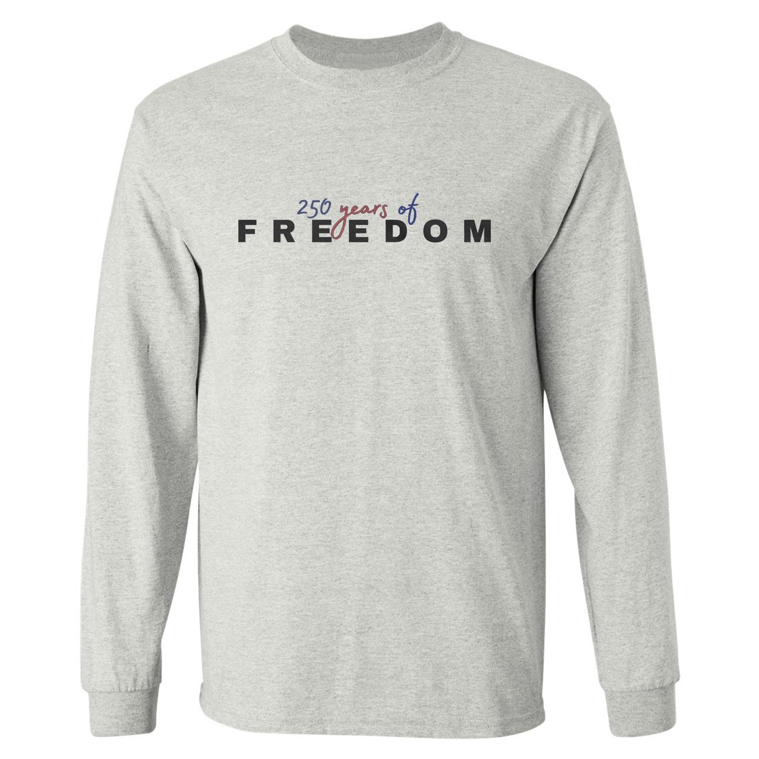 250 Years of Freedom – Patriotic Charlie Usa Tribute Long Sleeve T-Shirt