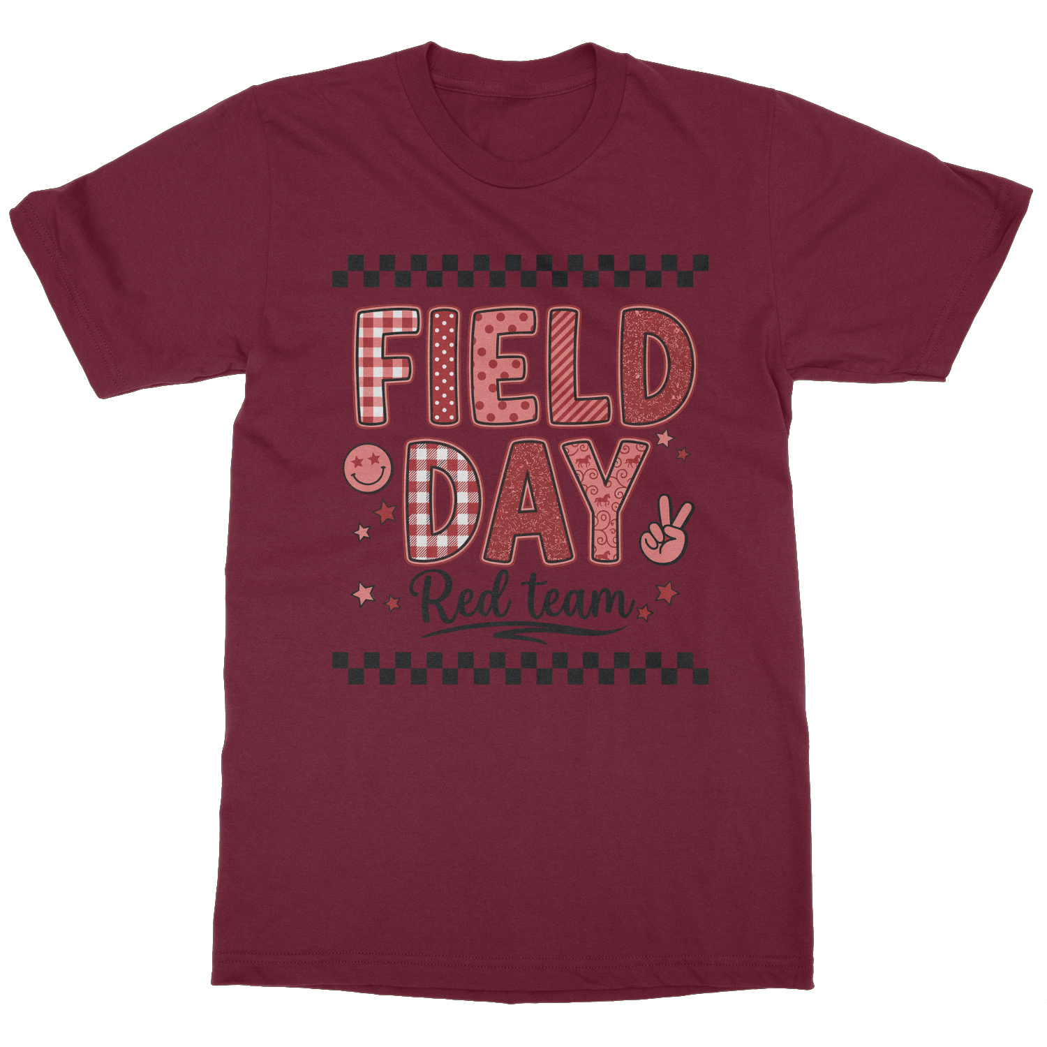 Field Day Red Team Spring Outdoor Games Matching Unisex T-Shirt