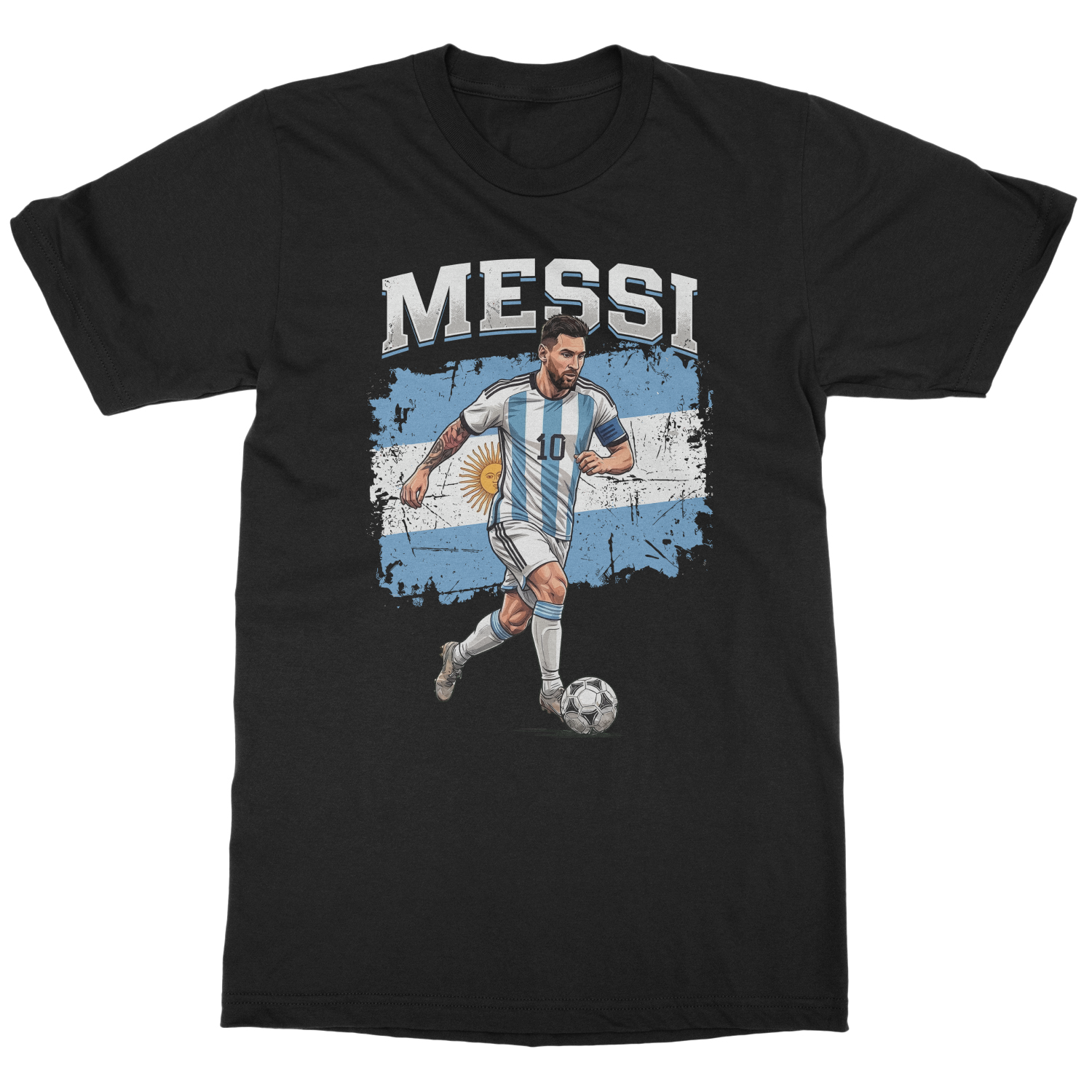 Greatness Inspired Graphic Argentina Fan Soccer Pride Unisex T-Shirt