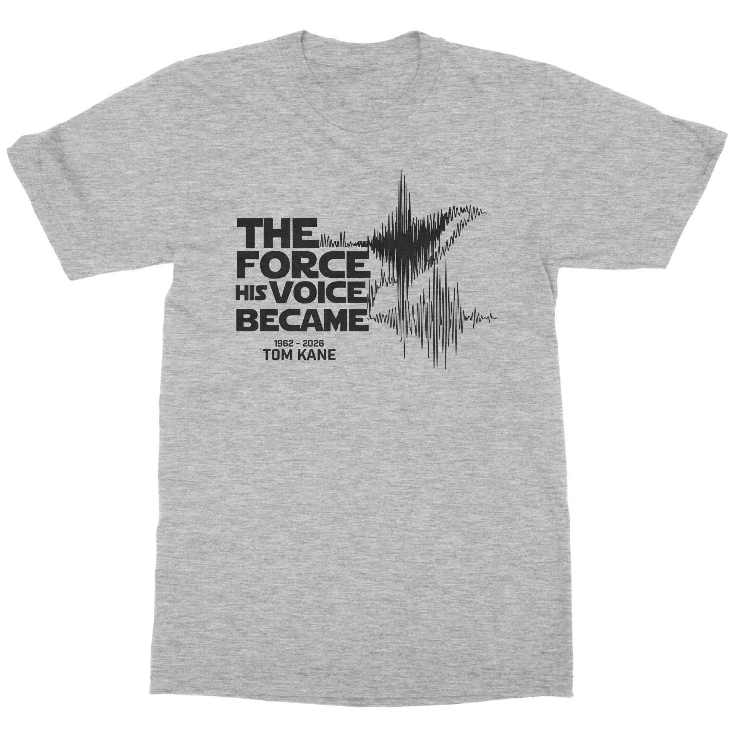 The Force His Voice Became Kane RIP Memorial Tribute Unisex T-Shirt