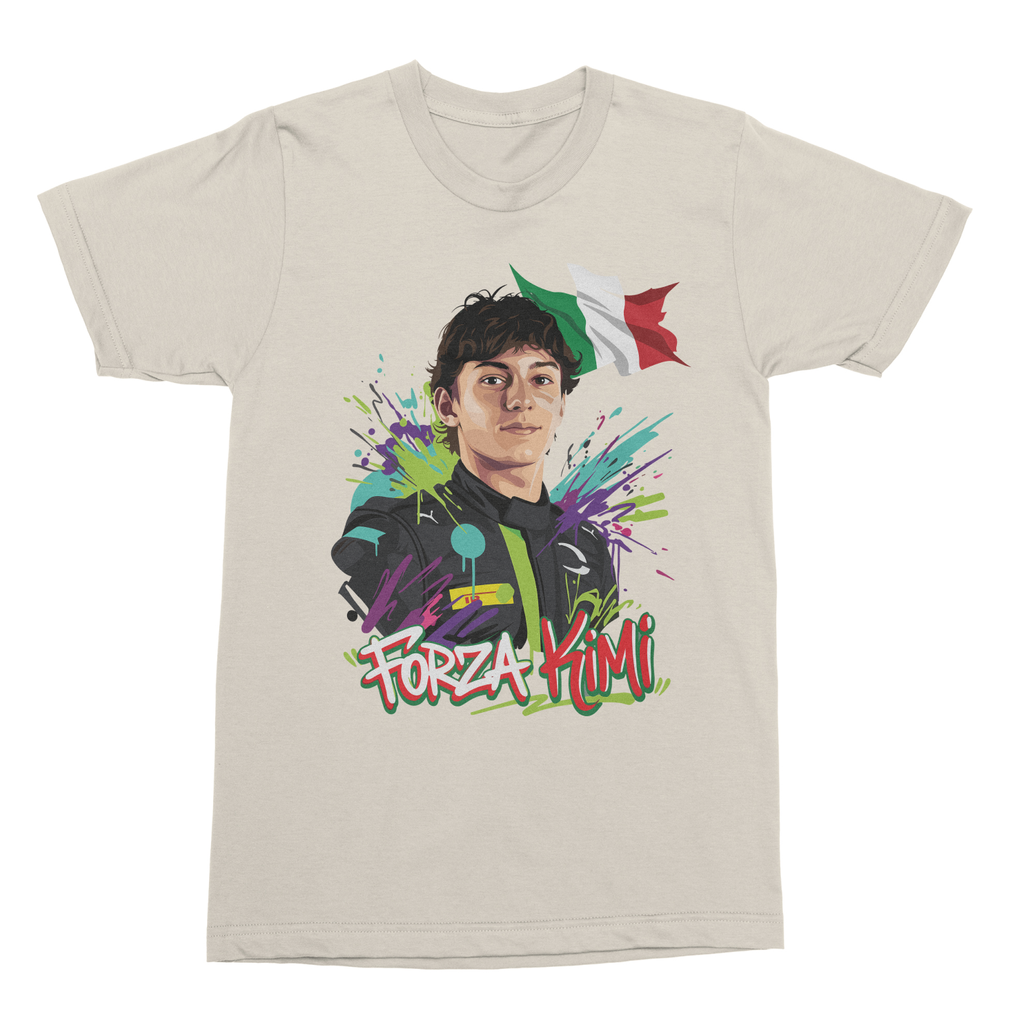 Forza Kimi Racing Fans Inspired Italian Supporters Unisex T-Shirt