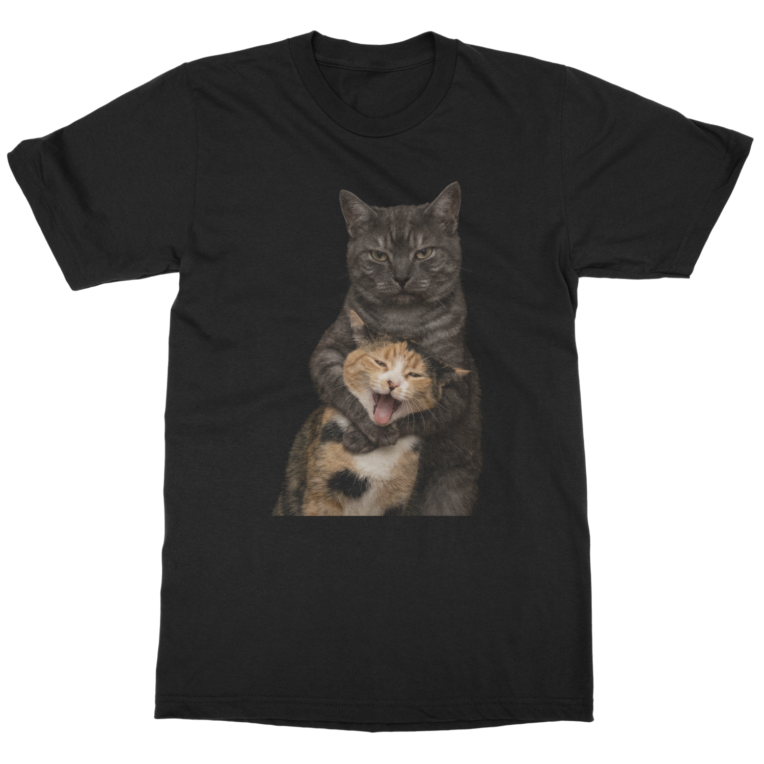 Funny Cat Chaos Meme Graphic Cat Lover Gift Unisex T-Shirt