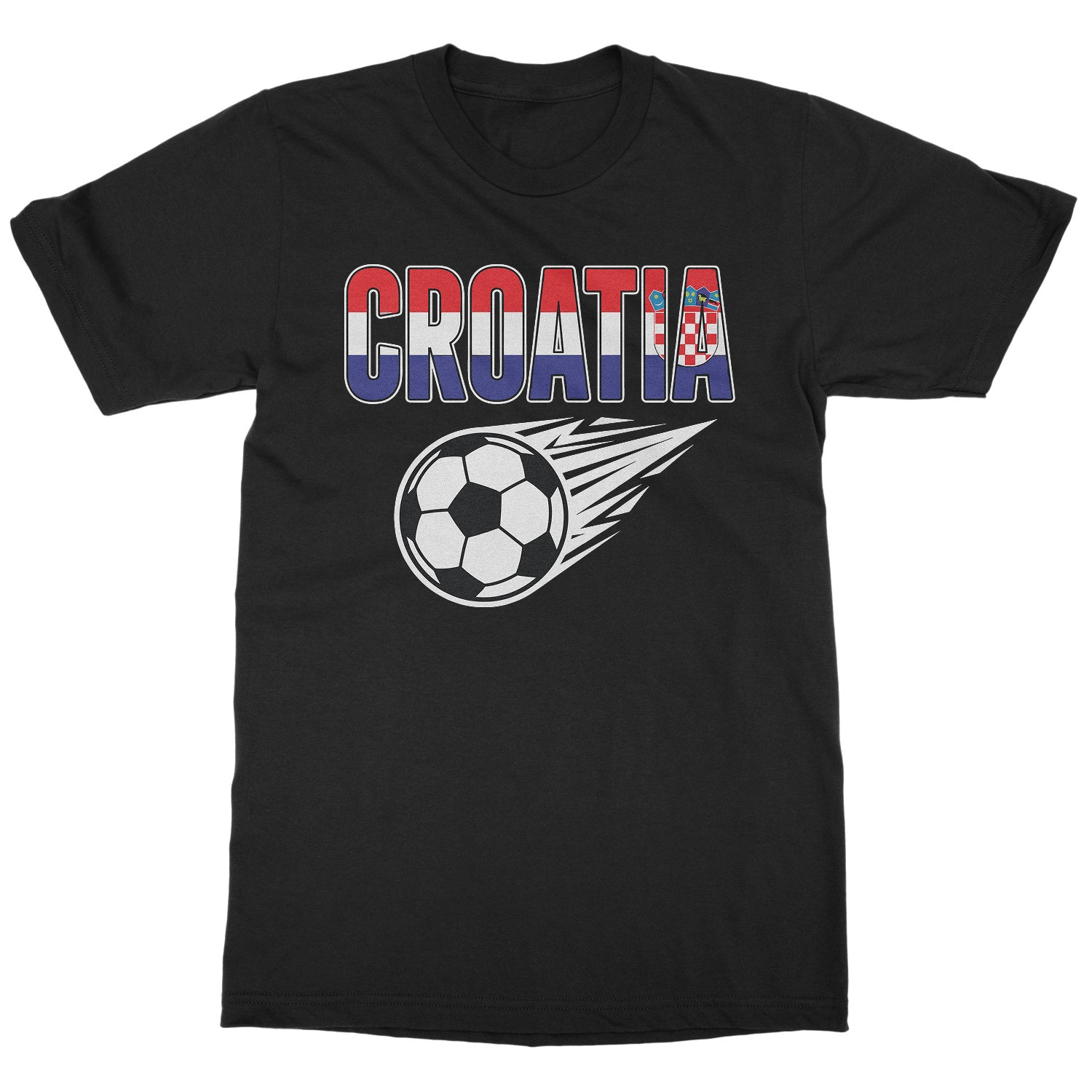 Croatia Supporter Graphic Soccer Fans Unisex T-Shirt