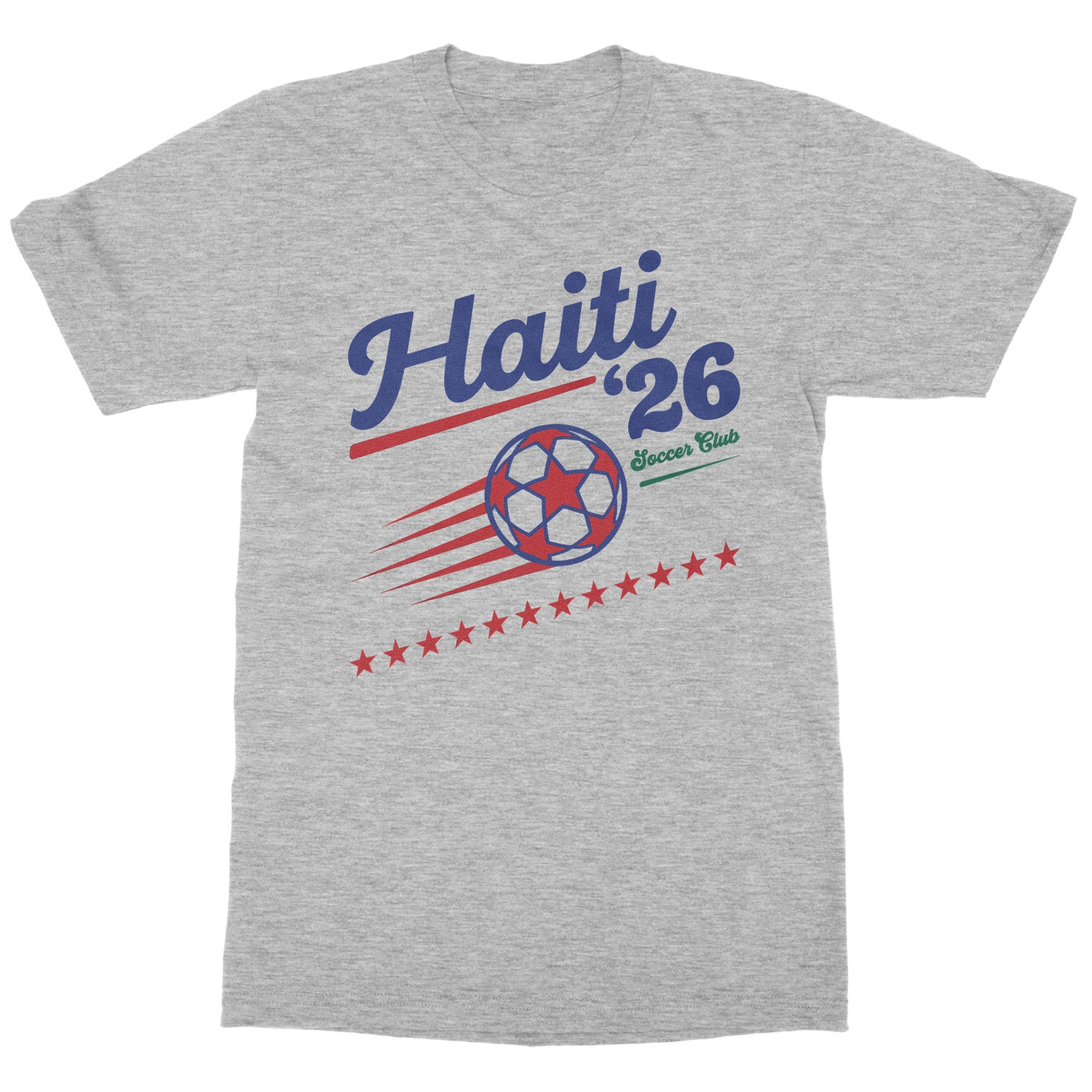Vintage Haiti 26 Soccer Club Retro Fans Graphic Unisex T-Shirt