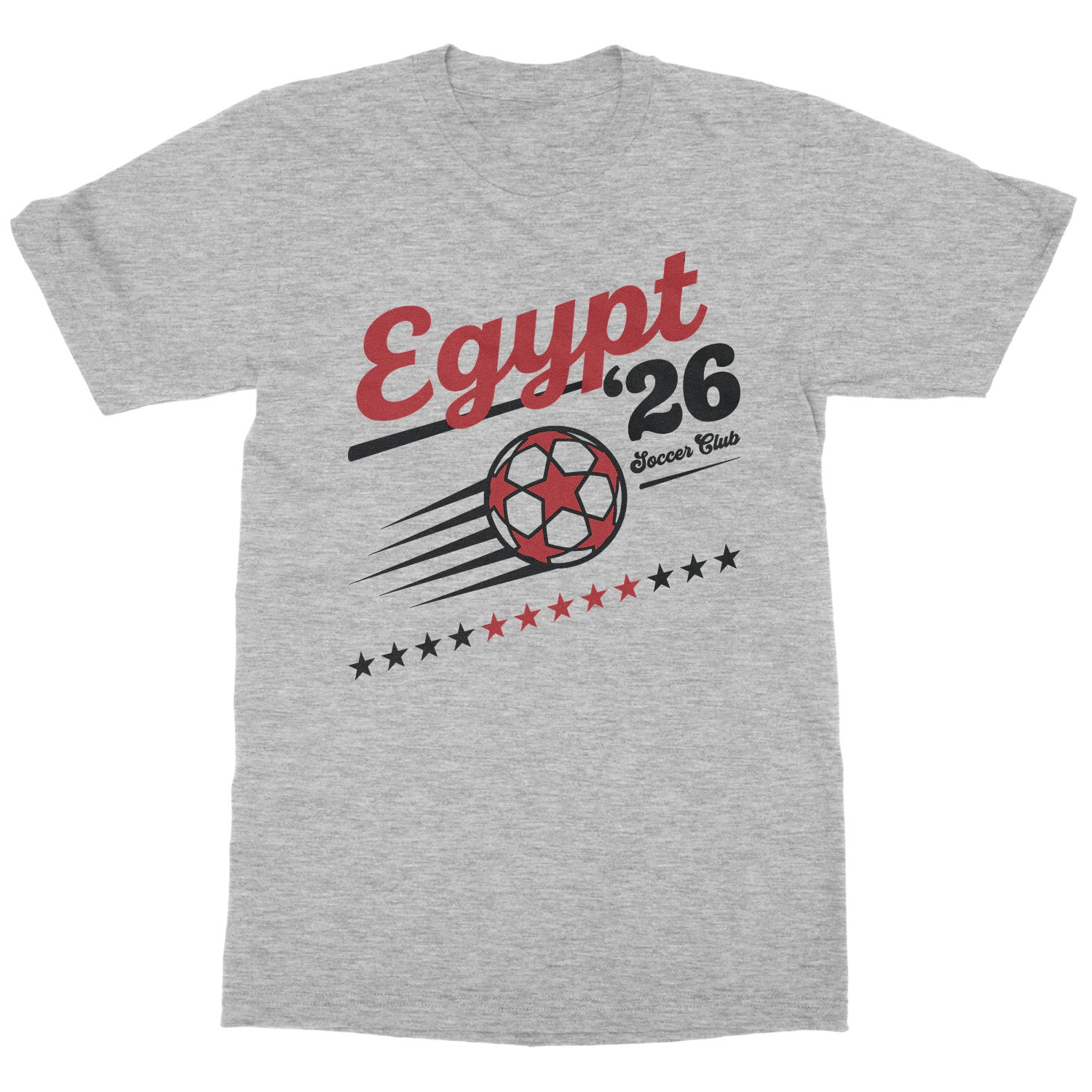 Vintage Egypt 26 Soccer Club Retro Fans Graphic Unisex T-Shirt