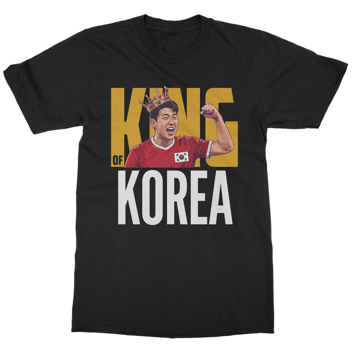 Son King of South Korea Graphic Soccer Fans Unisex T-Shirt