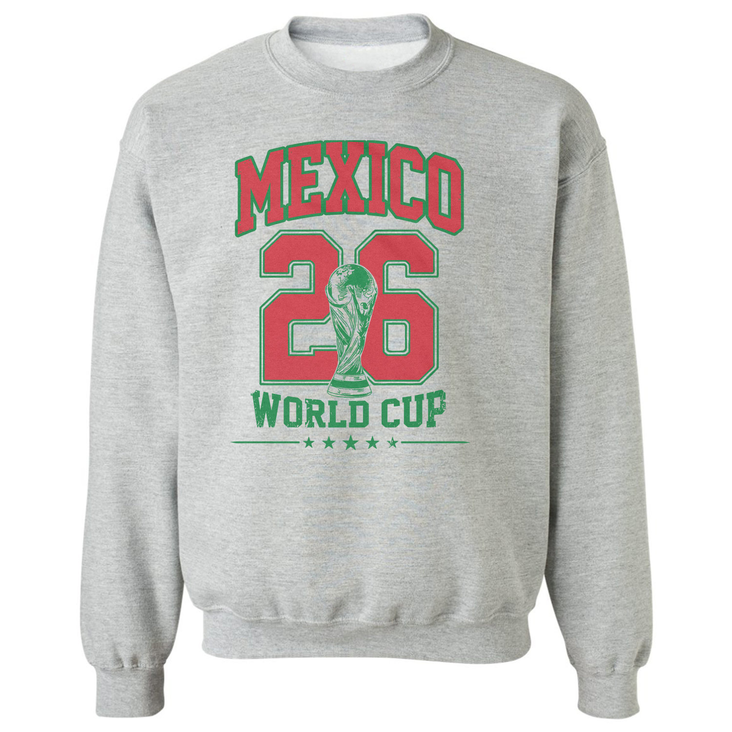 Mexico 26 Soccer Cup Graphic World Fans Gift Unisex Crewneck Sweatshirt
