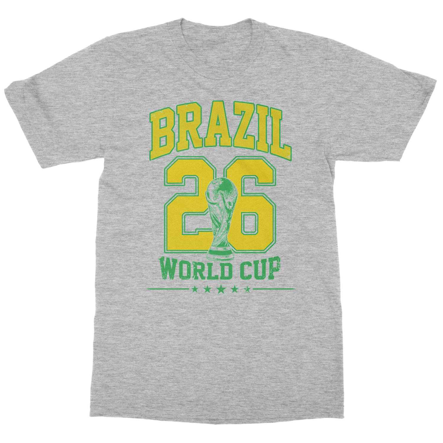 Brazil 26 Soccer Cup Graphic World Fans Gift Unisex T-Shirt