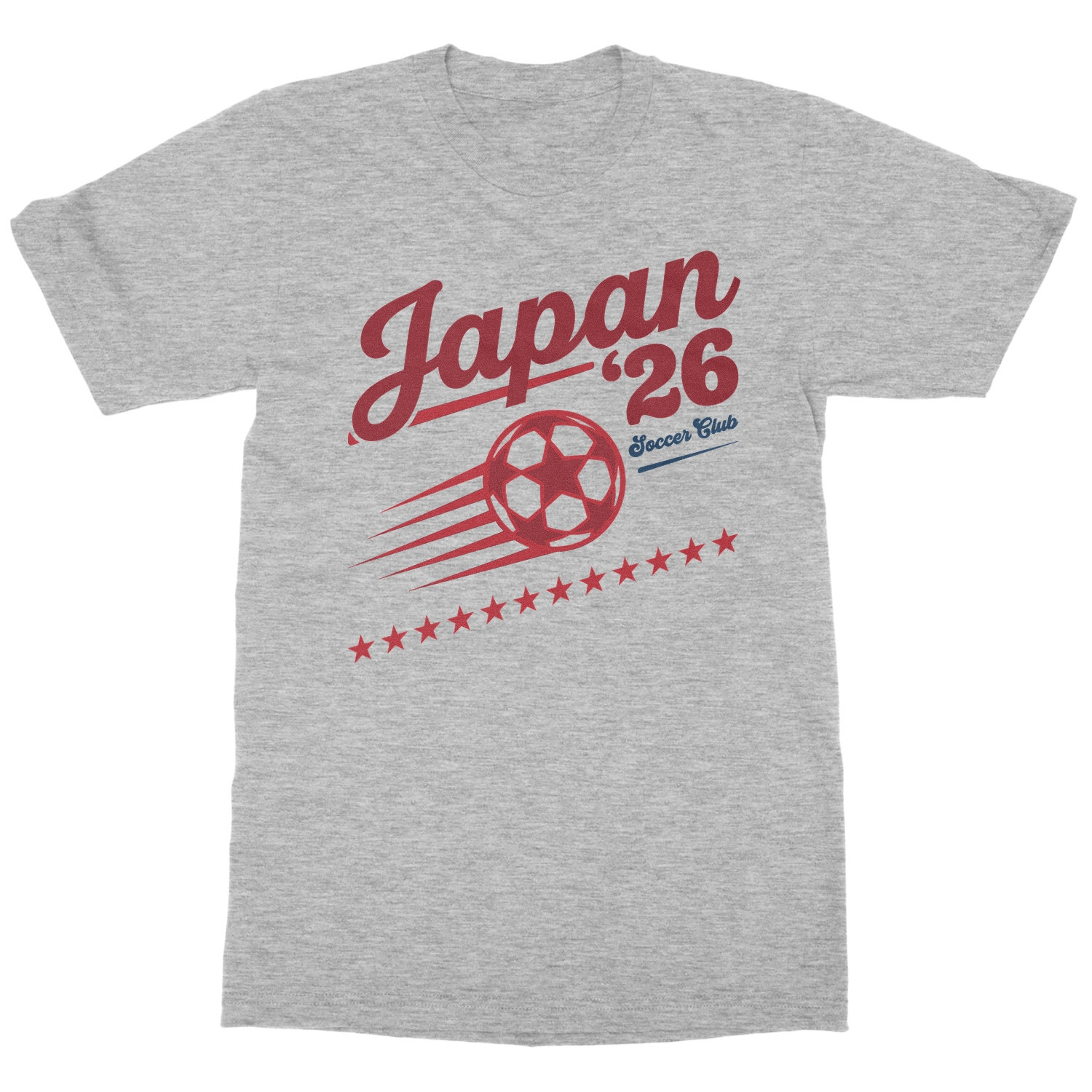 Vintage Japan 26 Soccer Club Retro Fans Graphic Unisex T-Shirt