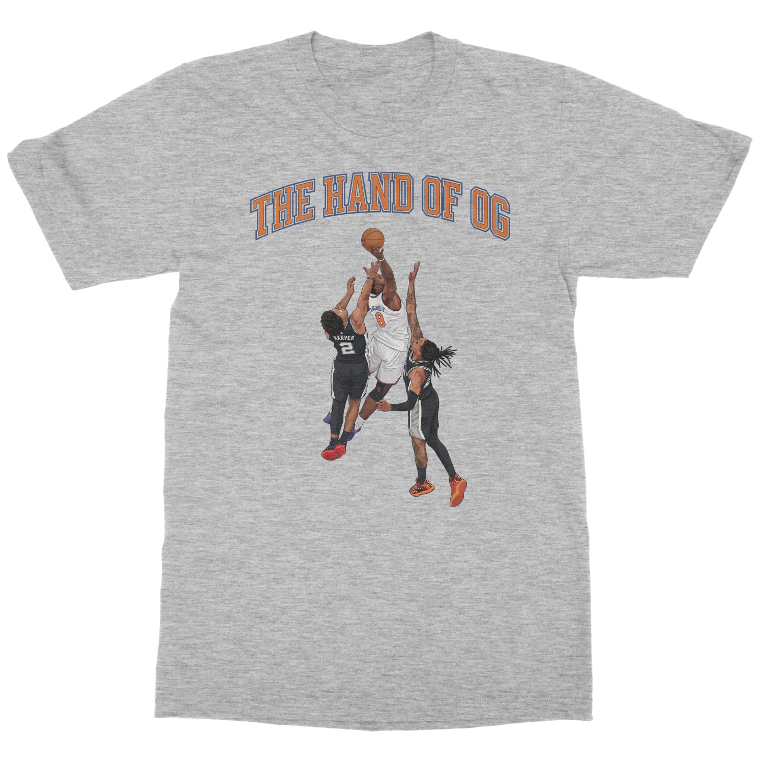 The Hand Of OG New York Tribute Basketball Fans Unisex T-Shirt