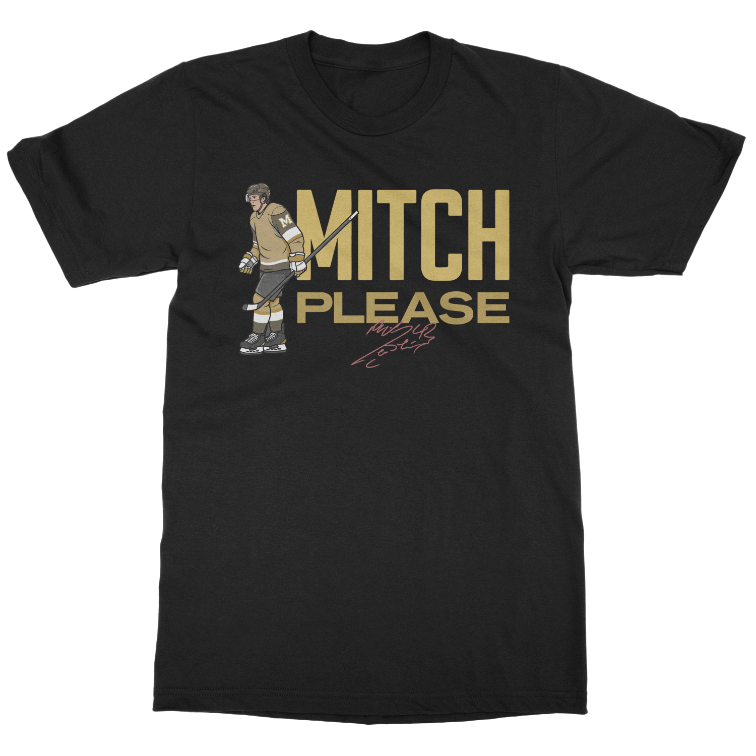 Mitch Please Hockey Inspired Las Vegas Tribute Unisex T-Shirt