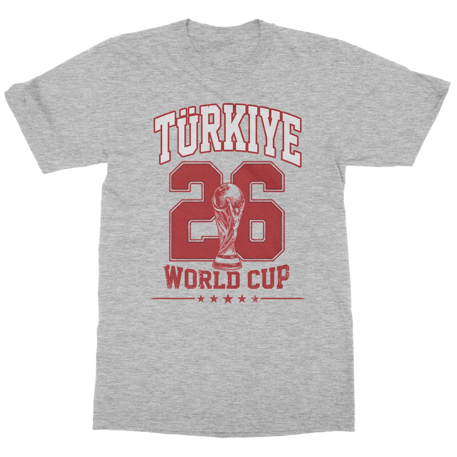 Turkiye 26 Soccer Cup Graphic World Fans Gift Unisex T-Shirt