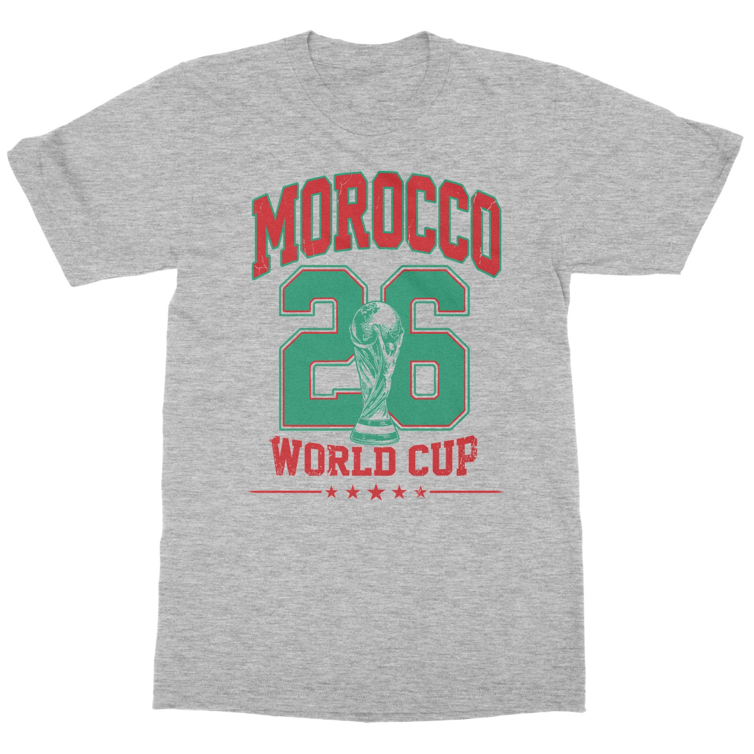 Morocco 26 Soccer Cup Graphic World Fans Gift Unisex T-Shirt