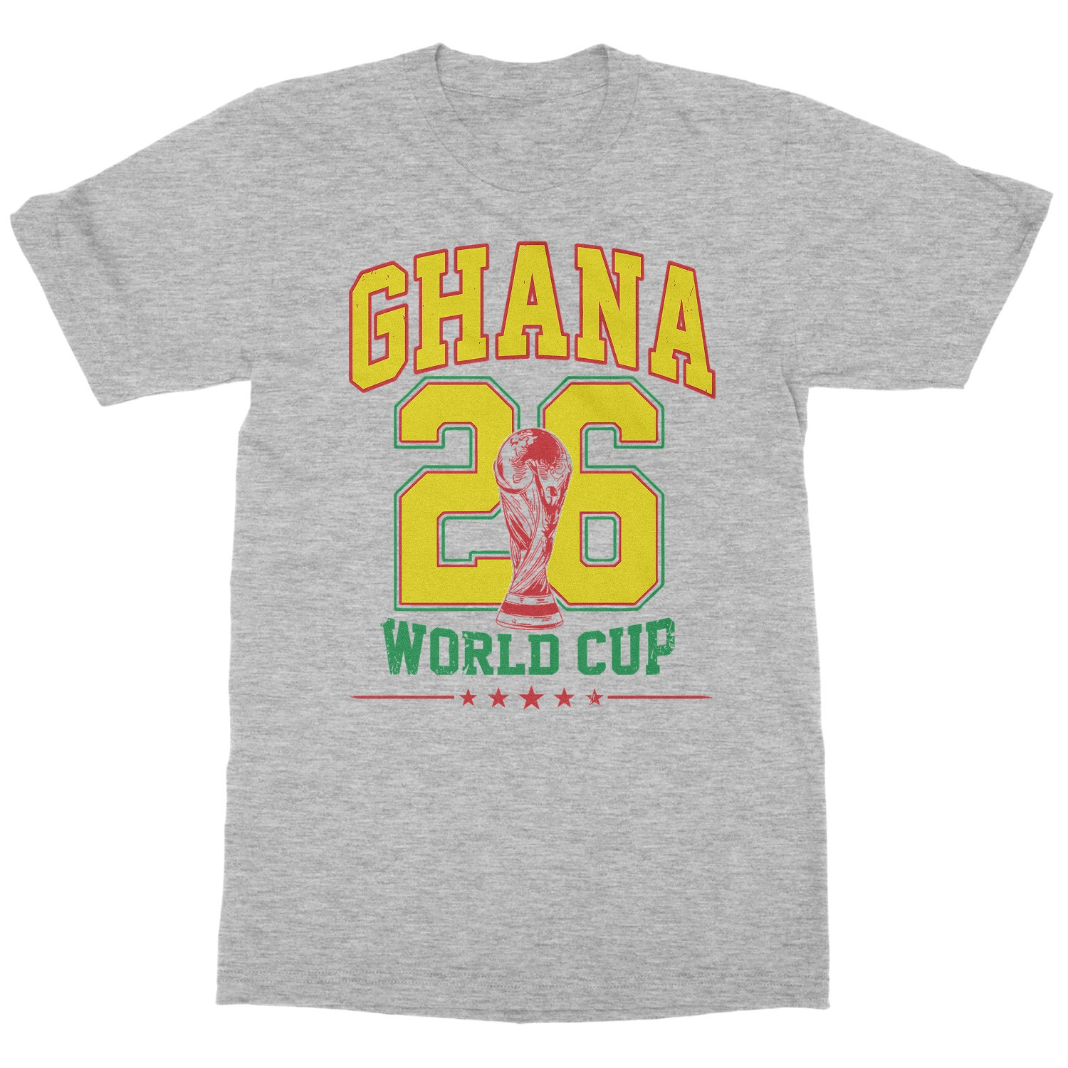 Ghana 26 Soccer Cup Graphic World Fans Gift Unisex T-Shirt