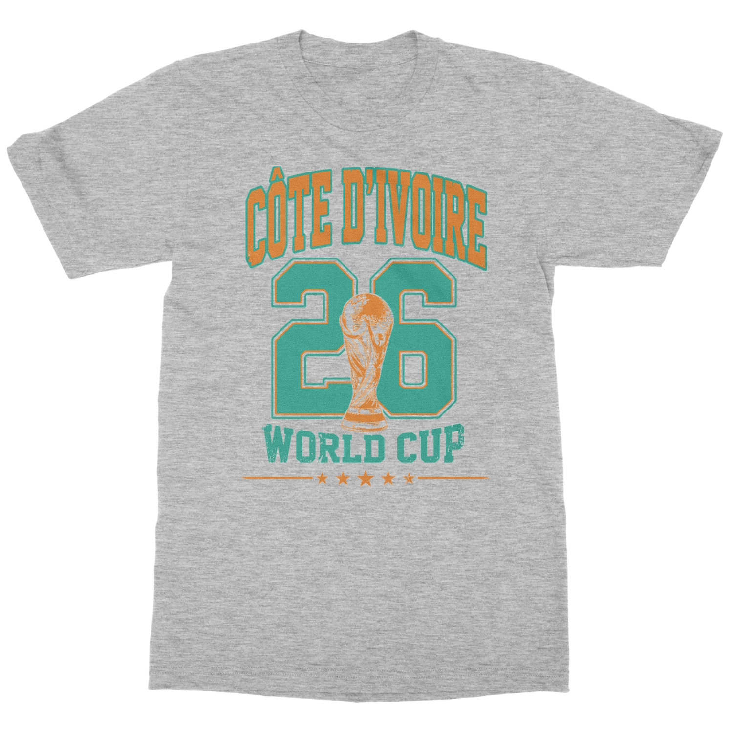 Ivory Coast 26 Soccer Cup Graphic World Fans Gift Unisex T-Shirt