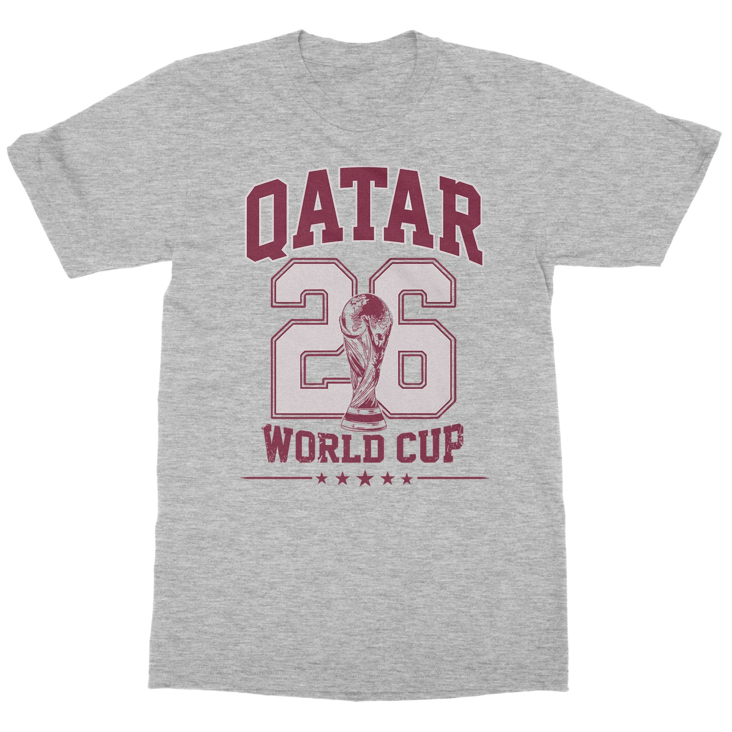 Qatar 26 Soccer Cup Graphic World Fans Gift Unisex T-Shirt