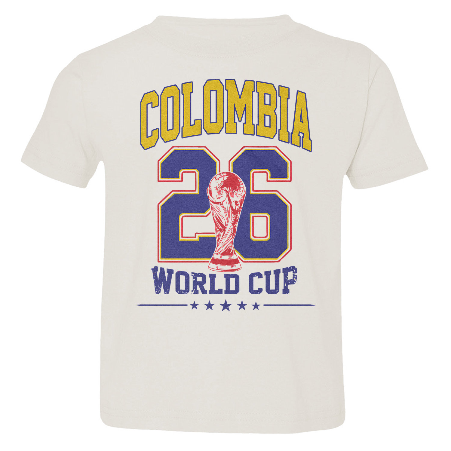 Colombia 26 Soccer Cup Graphic World Fans Gift Toddler T-Shirt