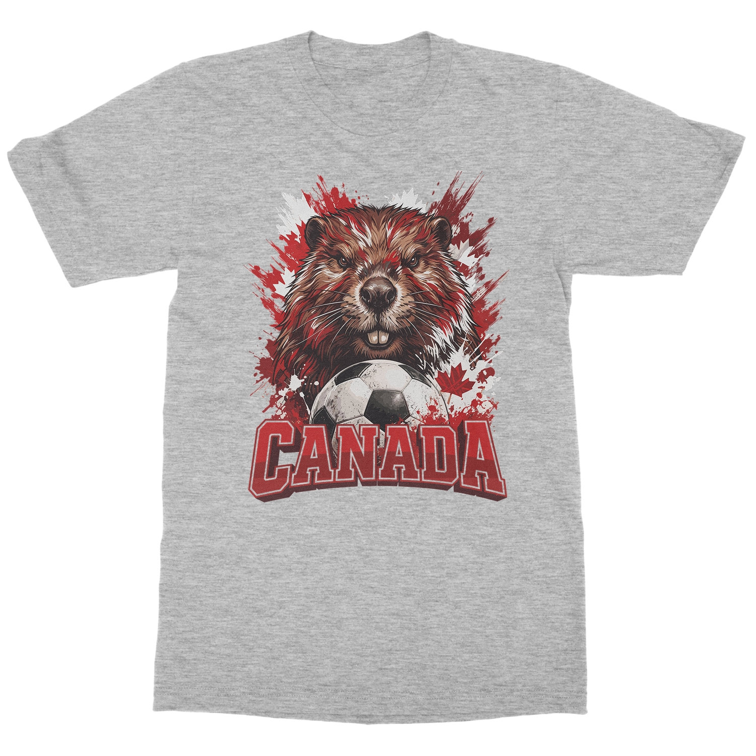 Canada Beaver Soccer Tribute 2026 Cup Fans Unisex T-Shirt