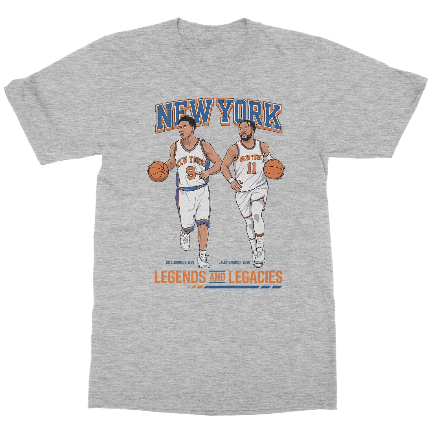 Brunson New York Father Son Legend and Legacy Unisex T-Shirt