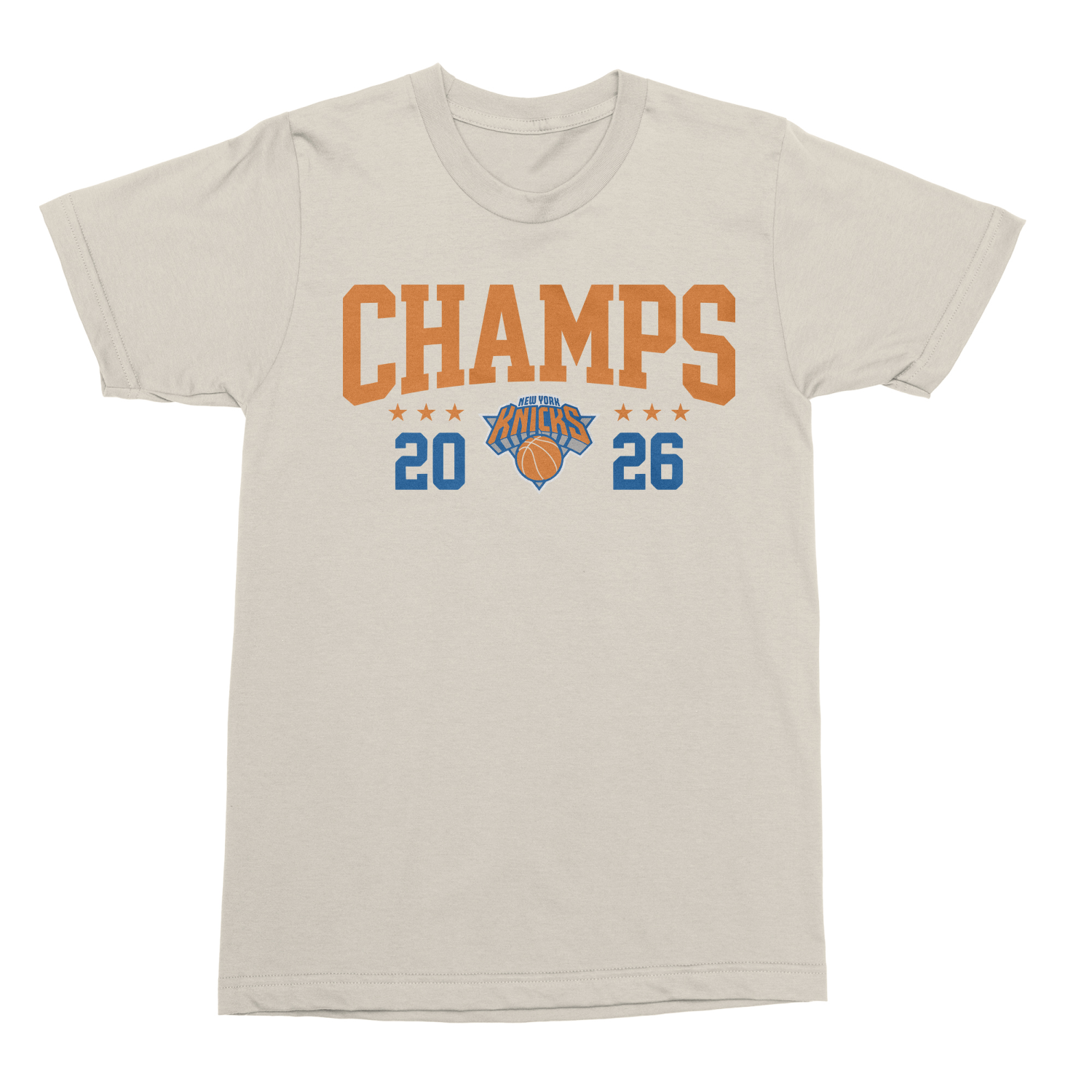 New York Champs 2026 Knicks Basketball Tribute Unisex T-Shirt