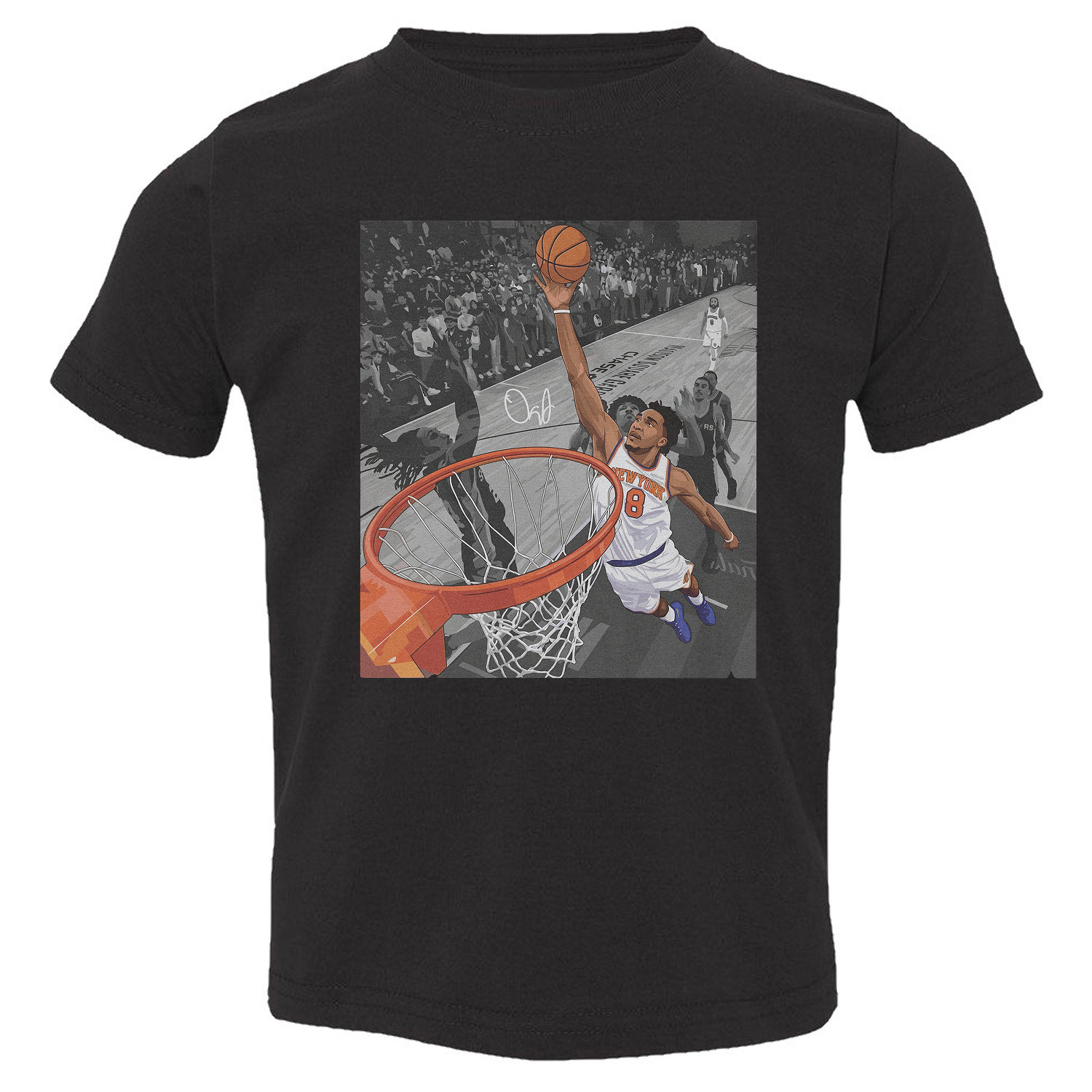 Anunoby New York Winning Points Basketball Fans Toddler T-Shirt