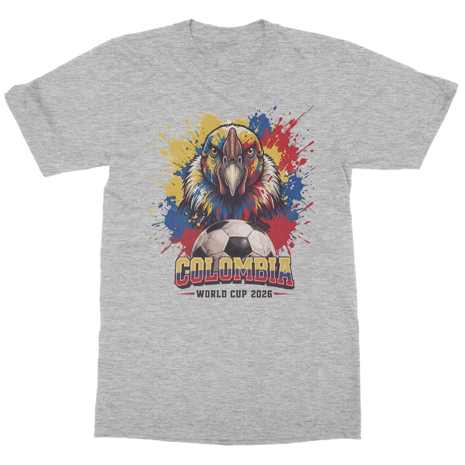Colombia World Soccer Cup Tribute 2026 Eagle Fans Unisex T-Shirt