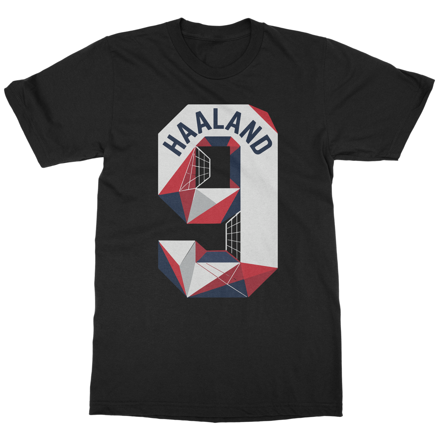 Haaland 9 Inspired Norway Soccer Fans Unisex T-Shirt