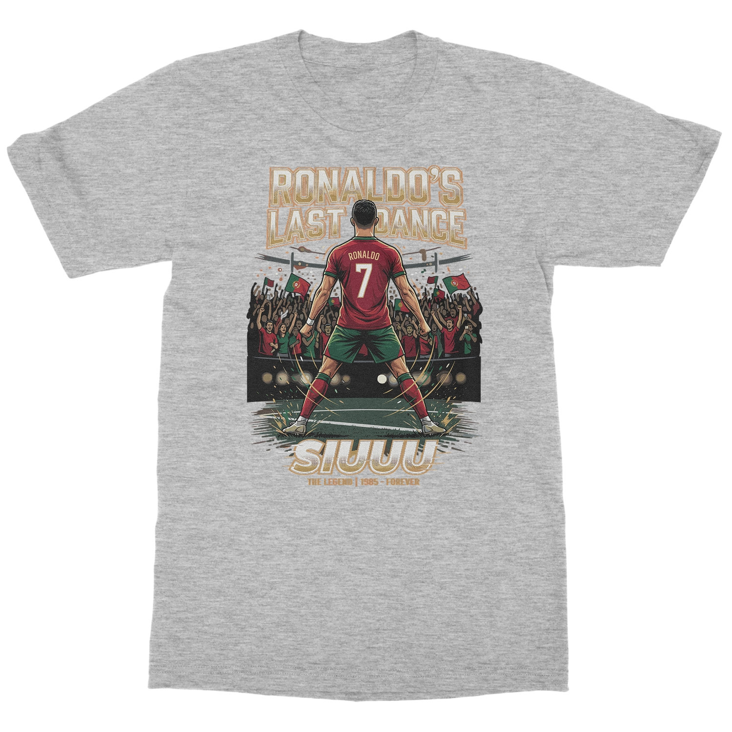 Ronaldo&rsquo;s Last Dance 2026 Portugal Soccer Fans Unisex T-Shirt