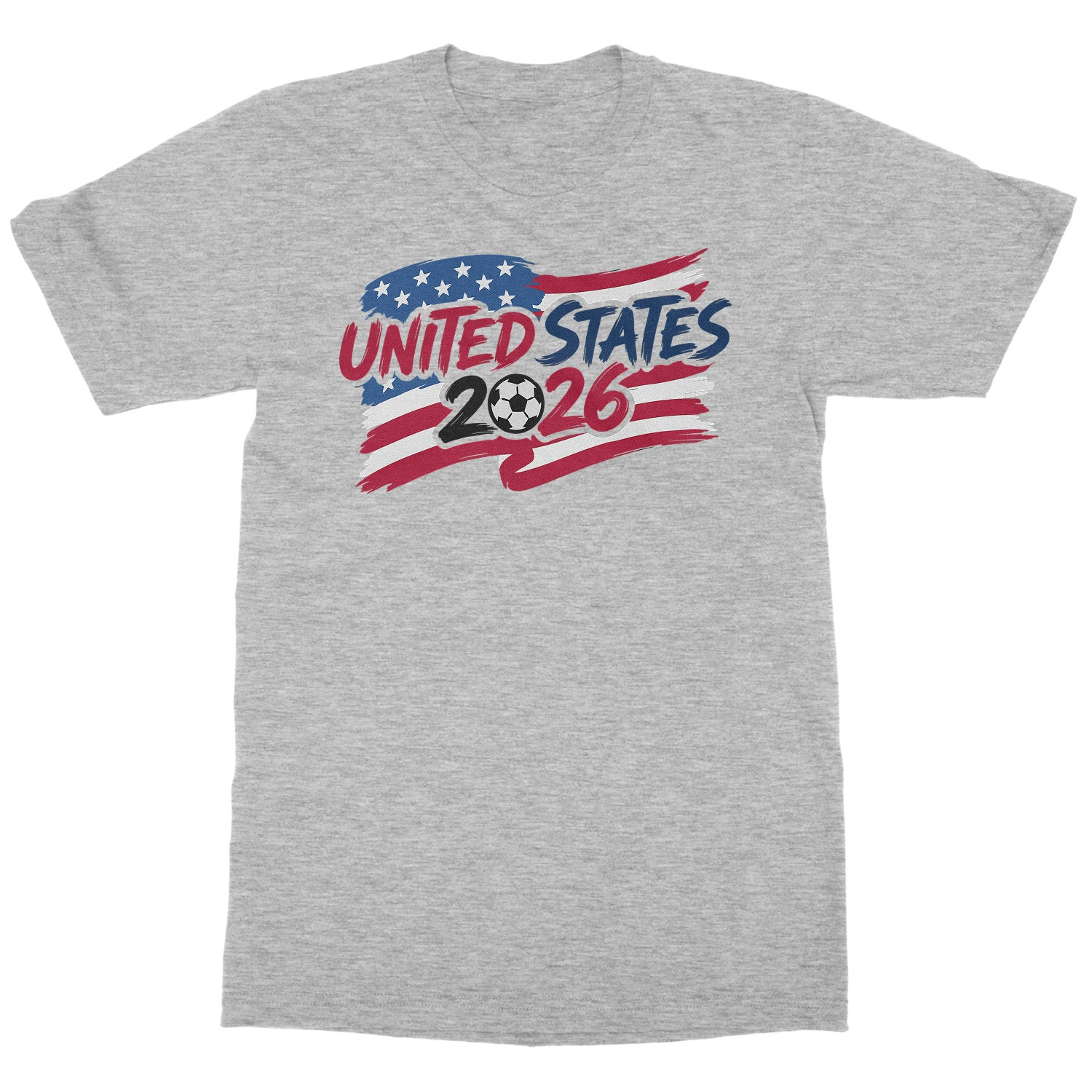 Usa Tribute Flag Graphic – 2026 Fans Unisex T-Shirt