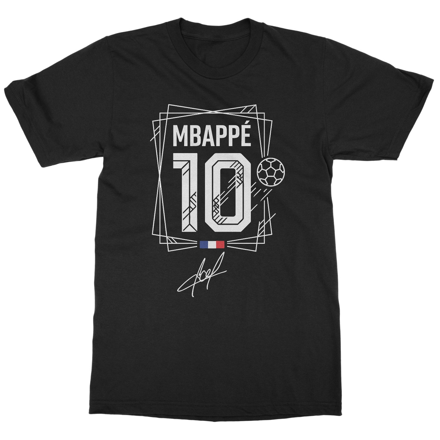 Mbappe 10 Inspired Graphic France Soccer Fans Unisex T-Shirt