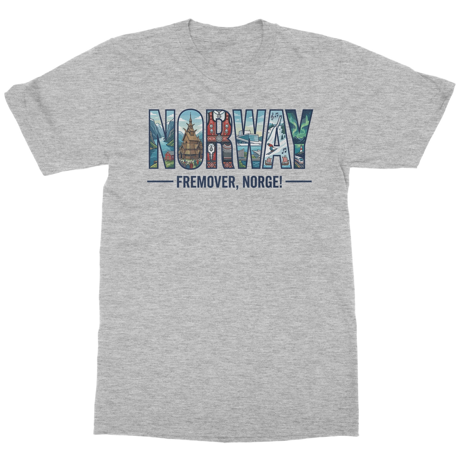 Fremover Norge Supporter Norway Soccer Fans Unisex T-Shirt