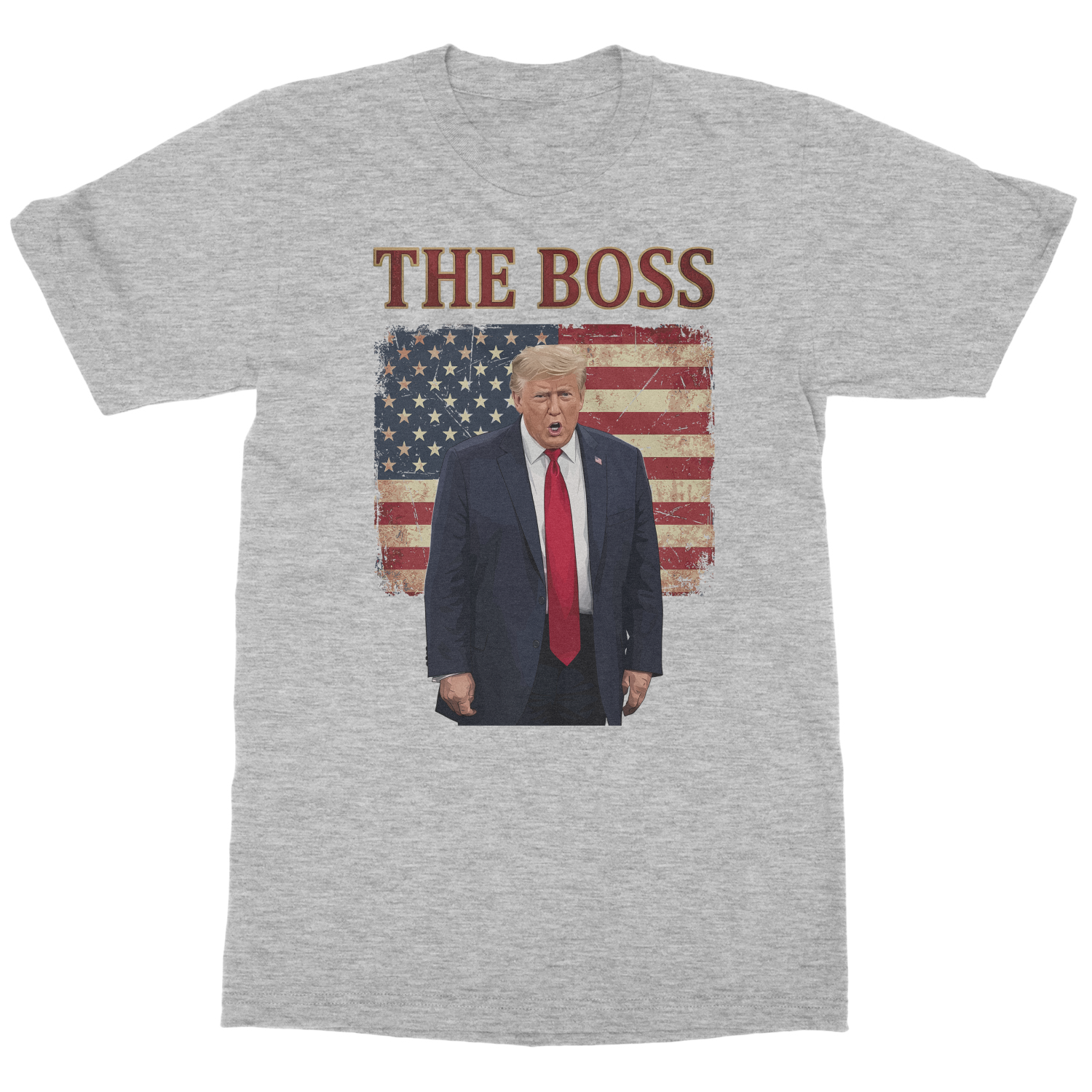 President The Boss Quote USA Tribute Graphic Unisex T-Shirt