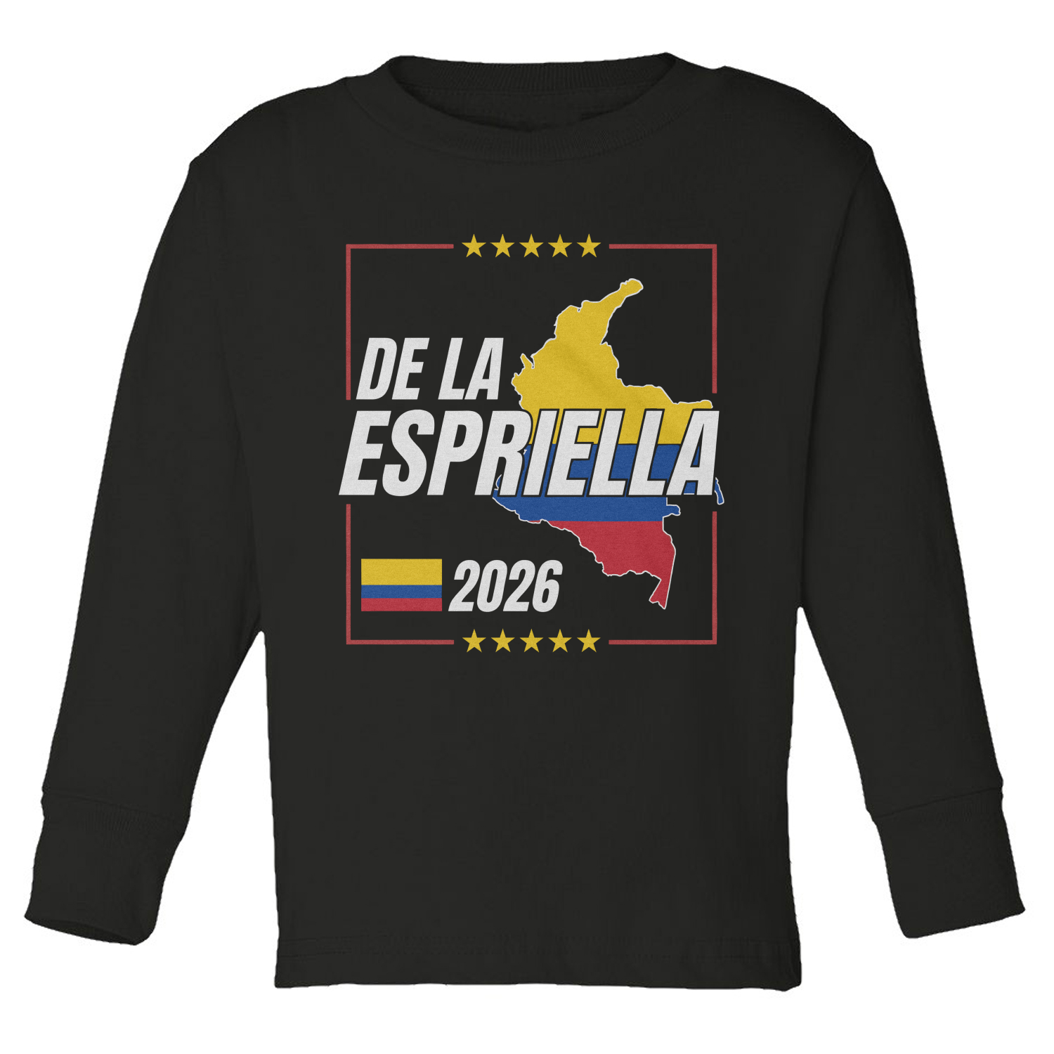 Abelardo de la Espriella Colombia President Election Toddler Long Sleeve TShirt