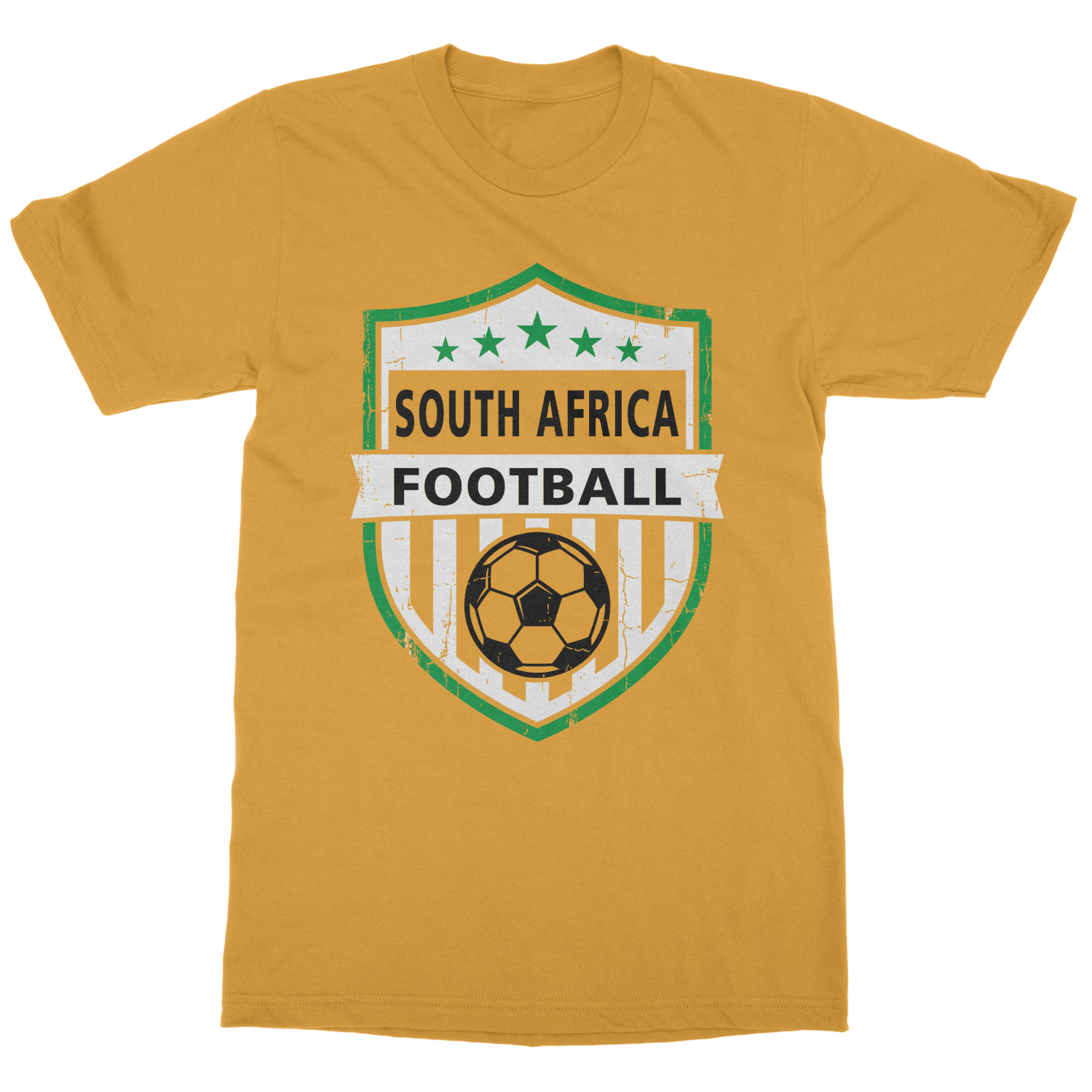 South Africa Vintage Badge Graphic Soccer Fans Unisex T-Shirt
