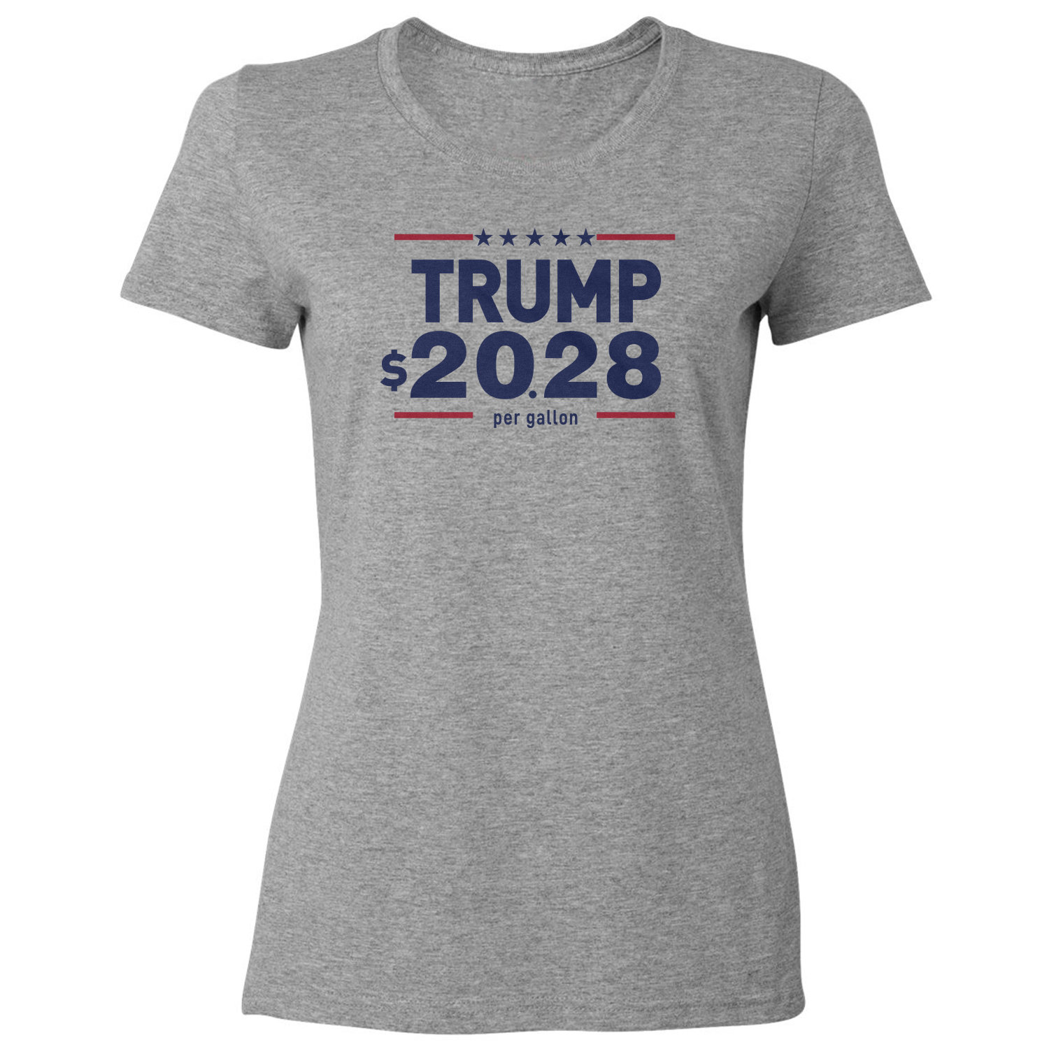 Funny 2028 President Elections Parody Ladies’ Crewneck T-Shirt