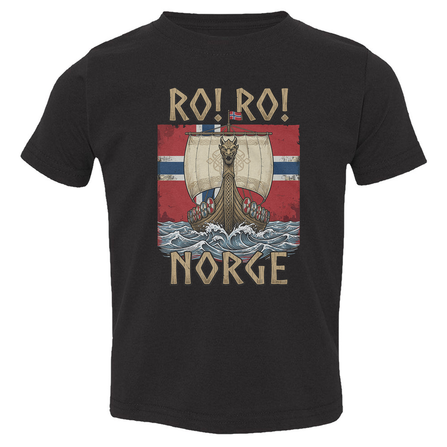 Ro Ro Norge Norway Soccer Tribute Toddler T-Shirt