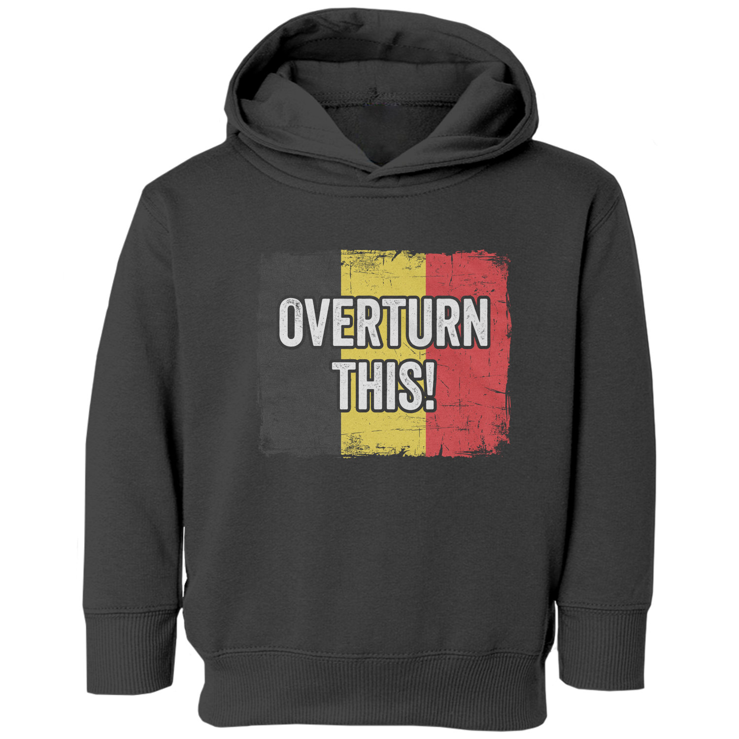 Overturn This Belgium Soccer Fans Funny Toddler Hooded Sweatshirt