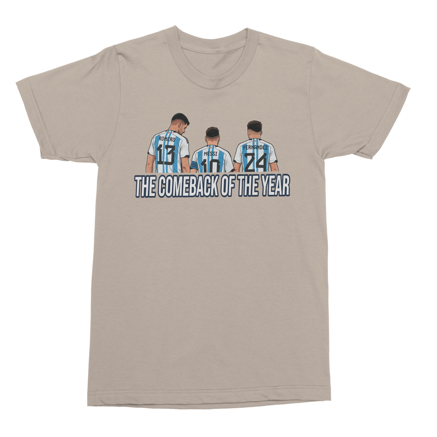 Argentina Egypt Comeback Of The Year Soccer Fans Unisex T-Shirt