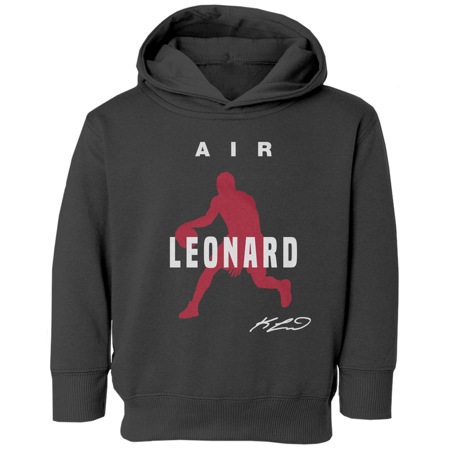 Air Leonard Basketball Inspired Toronto Fans Toddler Hooded Sweatshirt