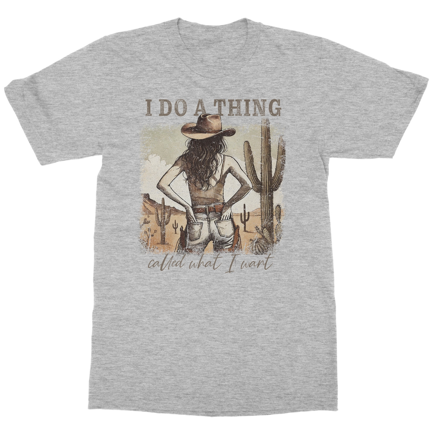 Do a Thing Funny Cowgirl Mom – Western Mothers Day Unisex T-Shirt