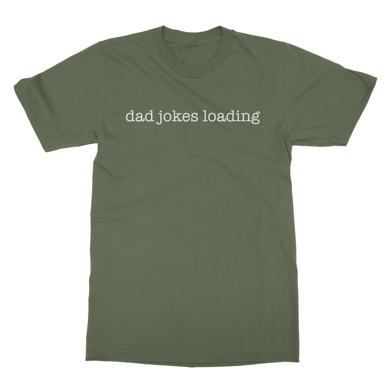 Dad Jokes Loading Funny Dad Humor Graphic Unisex T-Shirt