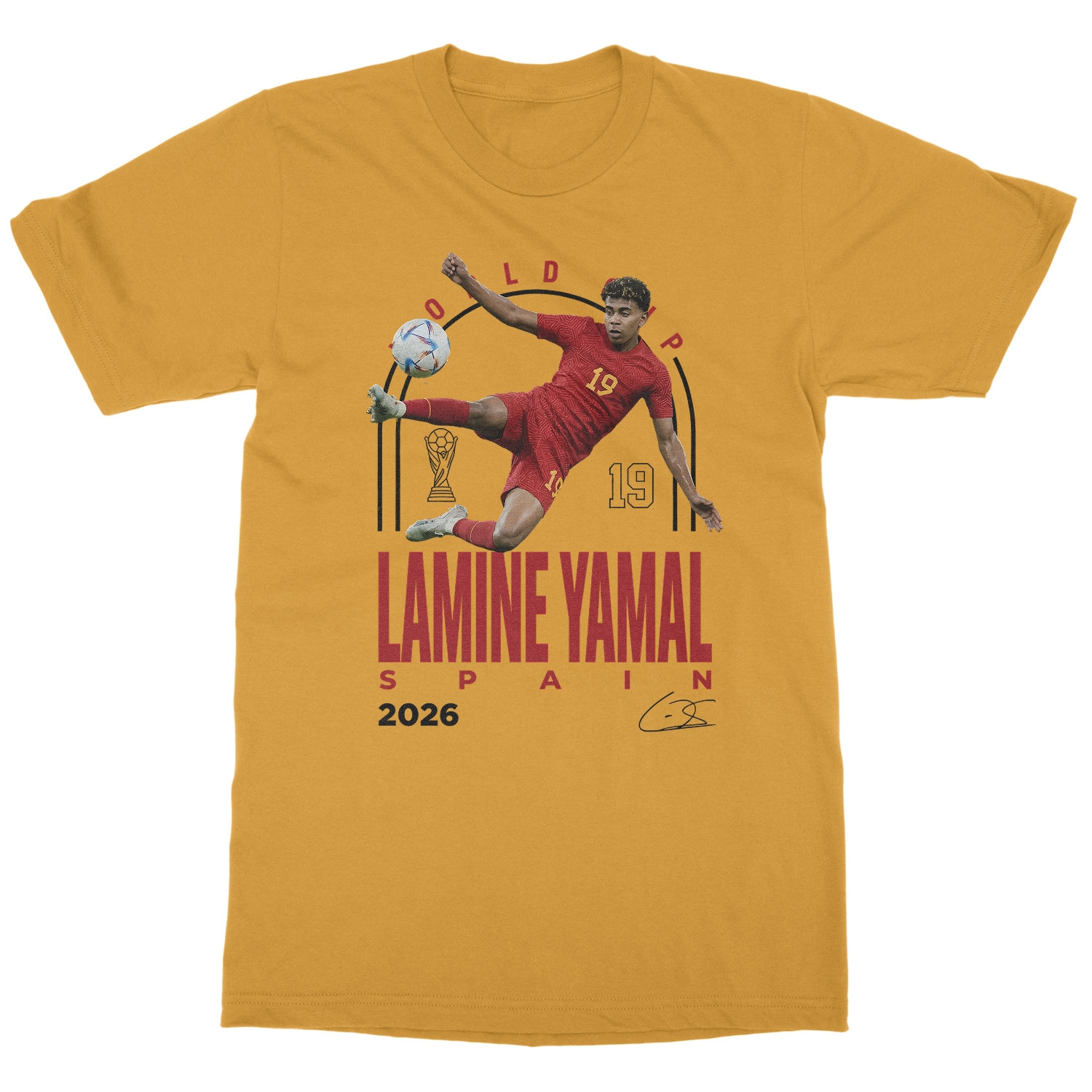 Lamine Yamal 19 Spain Tribute Graphic – 2026 Fans Unisex T-Shirt