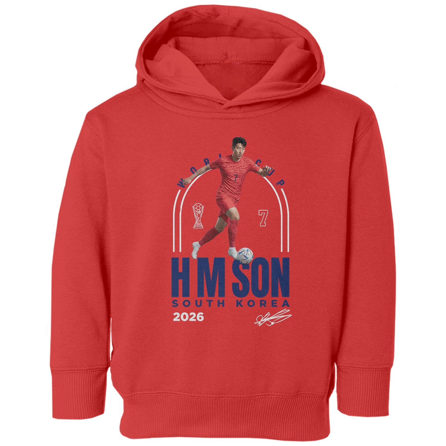 Son 7 South Korea Tribute Graphic – 2026 Fans Toddler Hooded