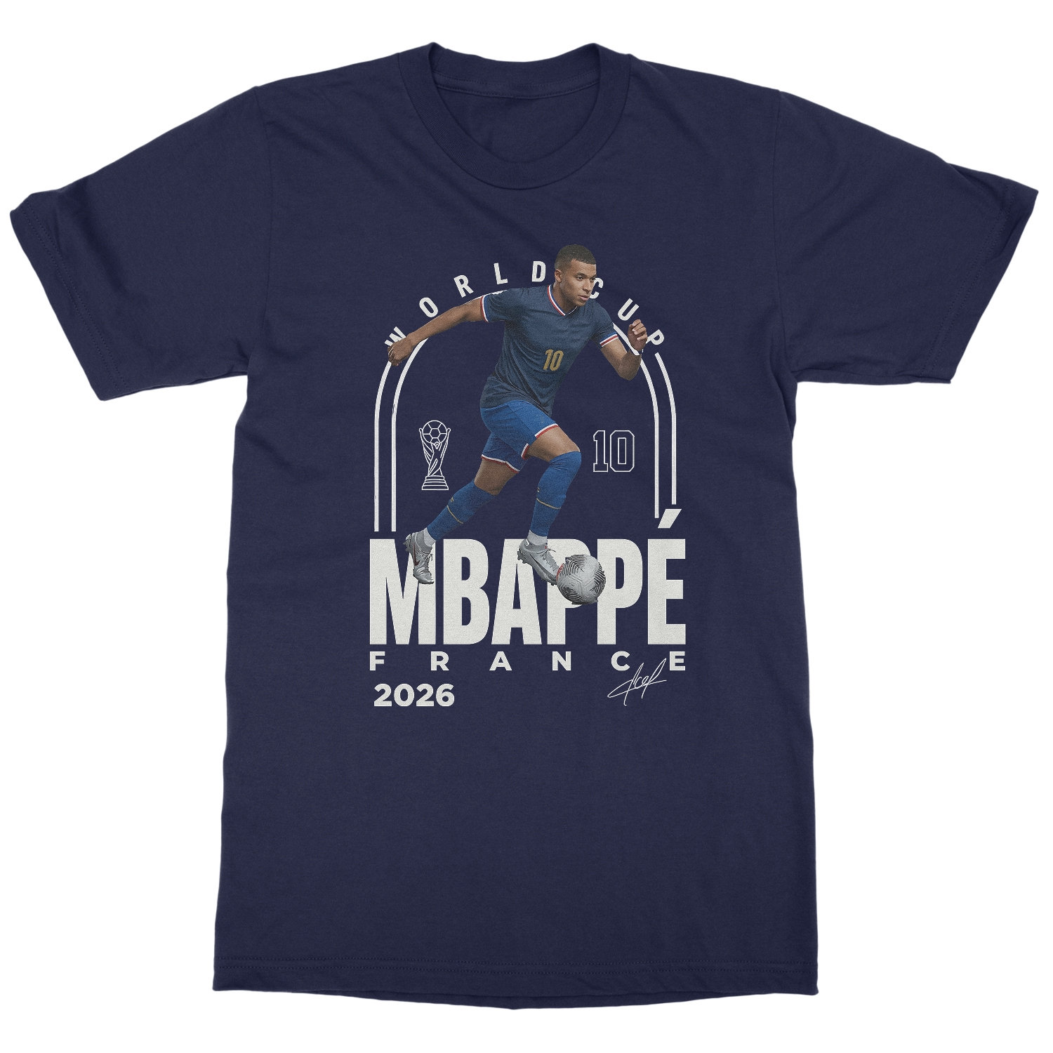 Mbappe 10 France Tribute Graphic – 2026 Fans Unisex T-Shirt