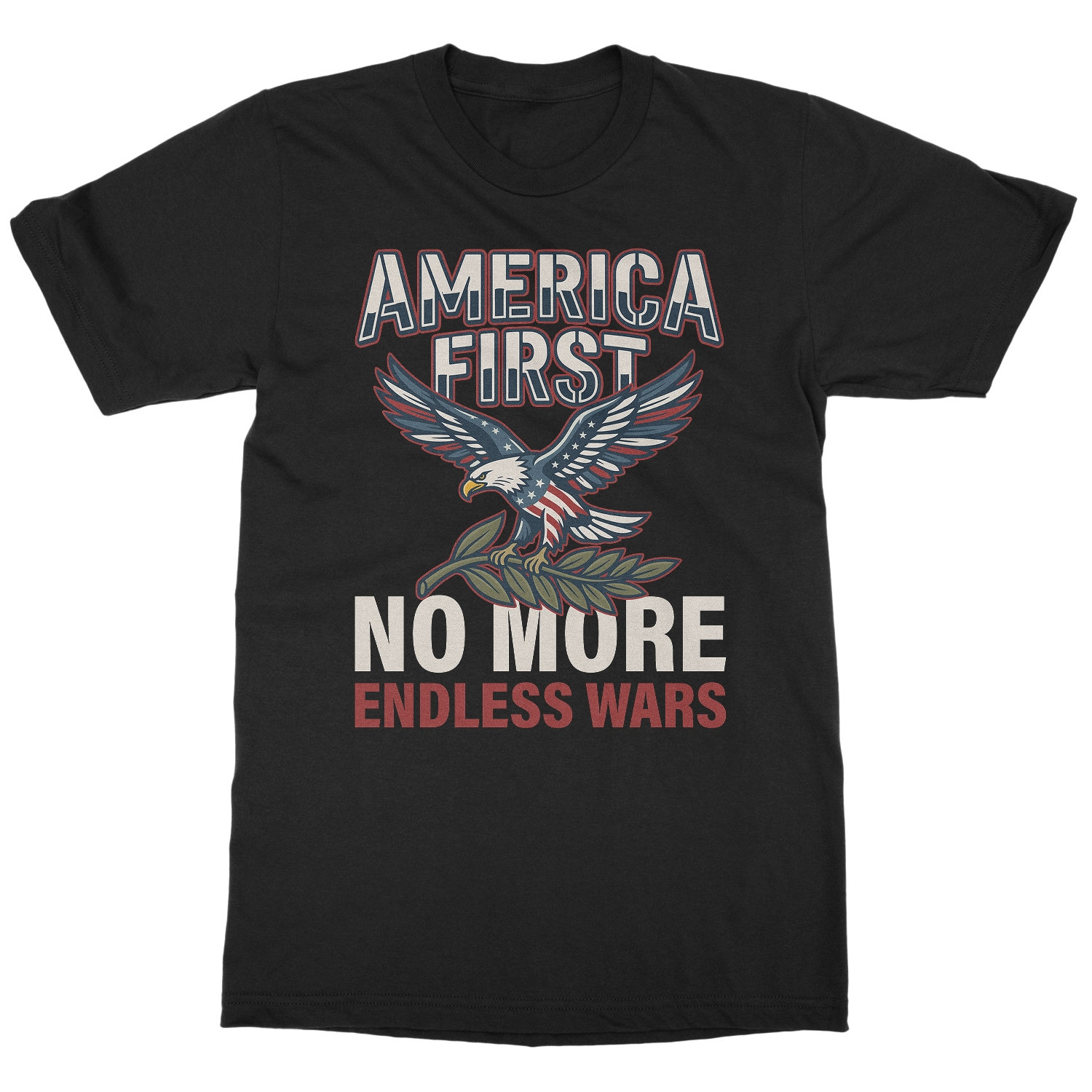 America First No More Endless Wars Kent Patriotic Unisex T-Shirt